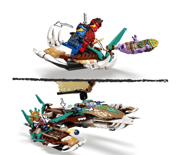 LEGO NINJAGO 71748 Morska bitwa katamaranów - 1015606 - zdjęcie 5